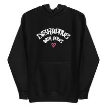 Load image into Gallery viewer, Disruptive With Love Unisex Hoodie
